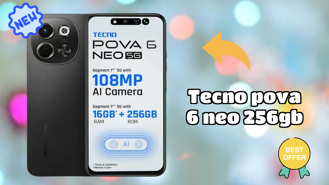 Tecno Pova 6 Neo 256GB Display Quality: IPS LCD Explained