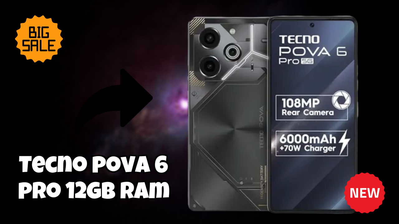 Tecno Pova 6 Pro 12GB RAM Display Review: 6.78 Inches (17.22 Cm) Screen Test