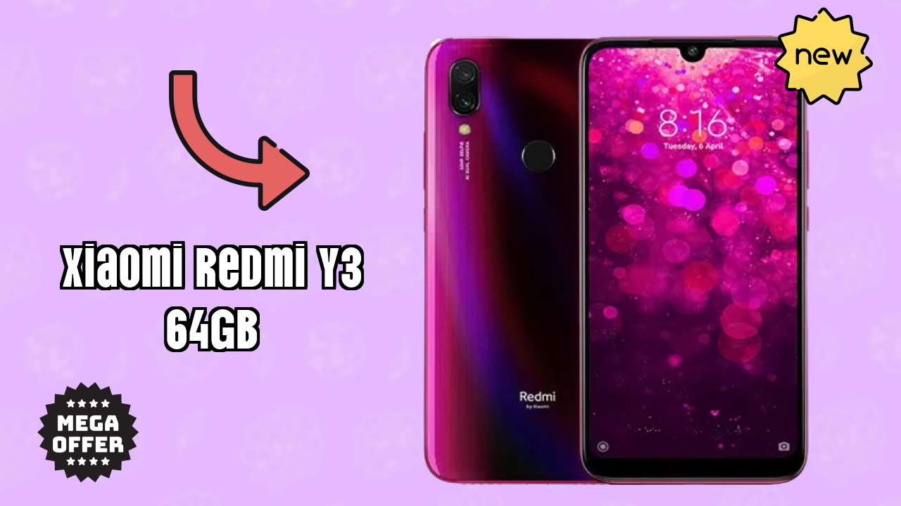 Xiaomi Redmi Y3 64GB Display Size: 6.26 Inches (15.9 Cm) Screen Quality